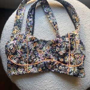 Free People Movement Floral Print Sports Bra